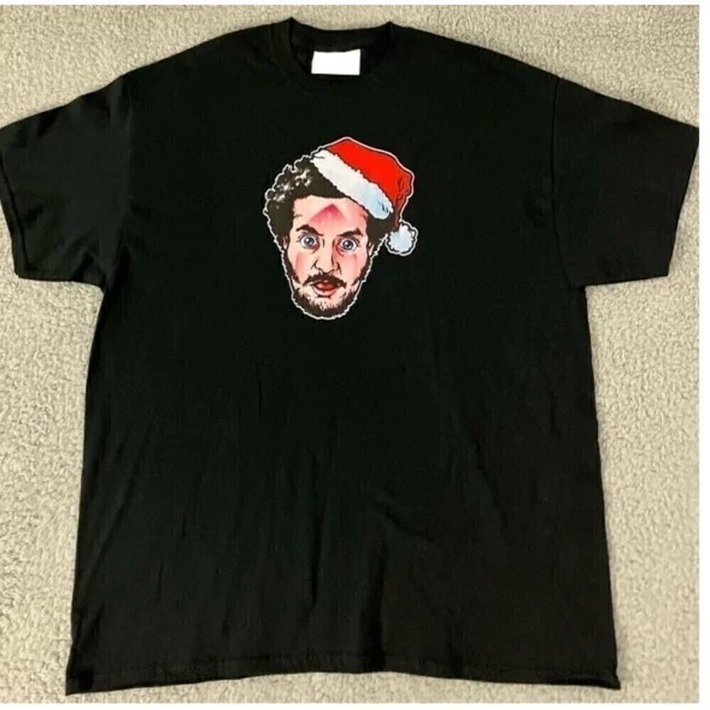 Home Alone Marv Shock Scene Movie Fan Graphic T-Shirt